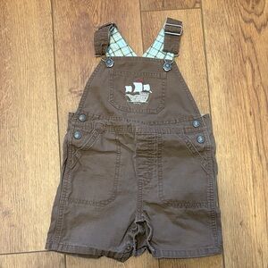 Janie and Jack Baby Boat Overalls